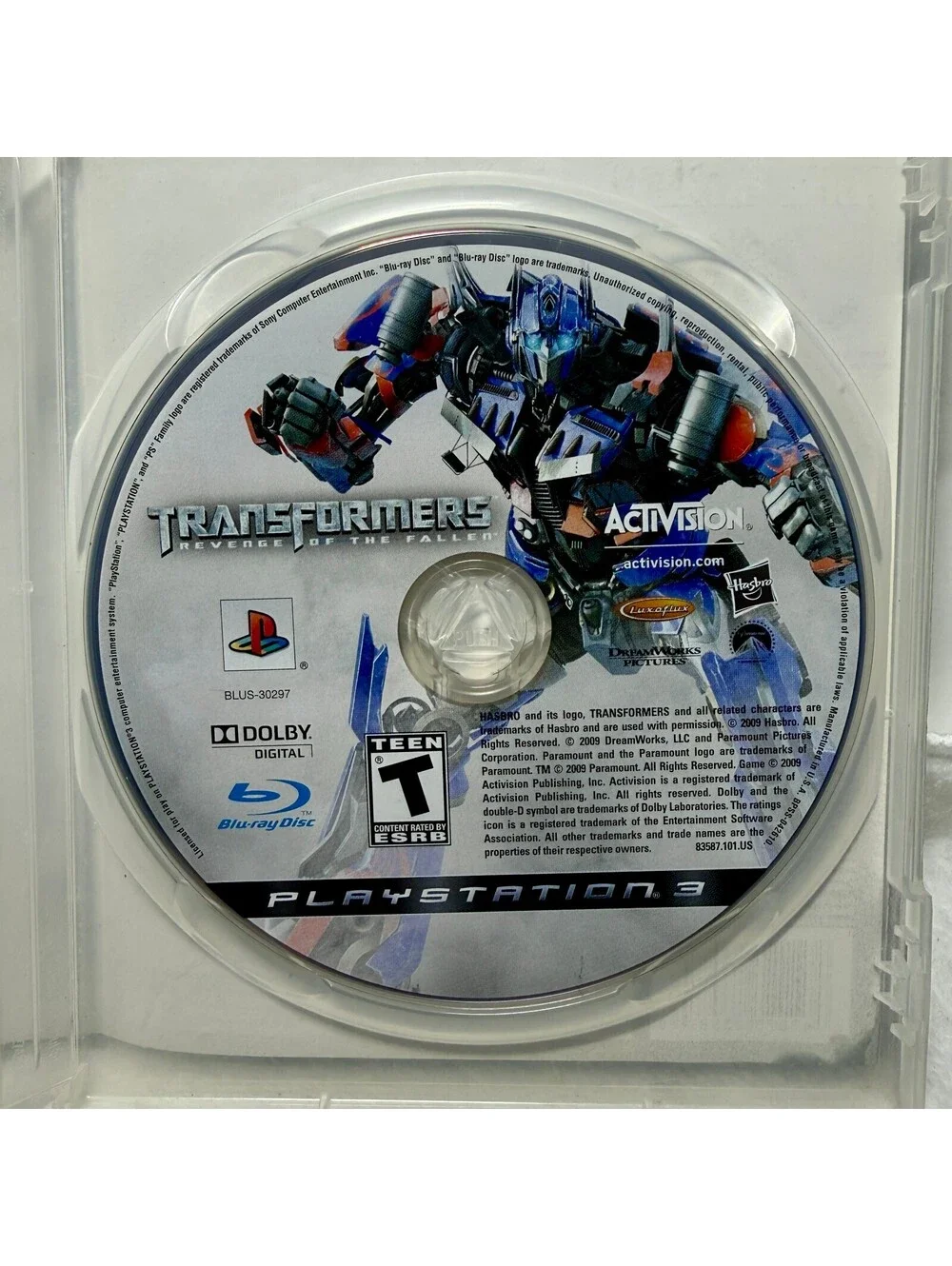 Transformers Revenge of the Fallen PS3 PlayStation 3 Complete CIB